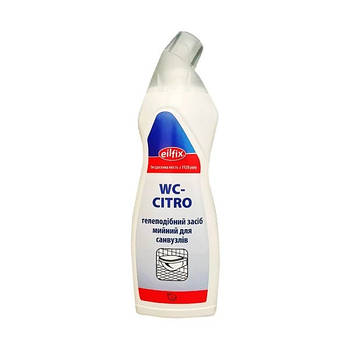 Гелеподібний мийний засіб WC CITRO для санвузлів 750 мл.  100159-750-999