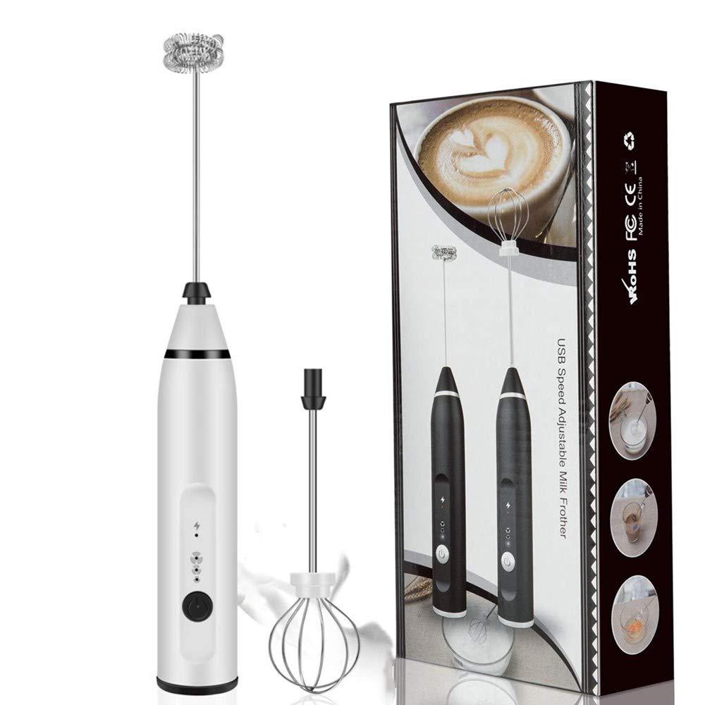 Капучинатор електричний спінювач/ Мініміміксер ручний USB Speed Adjustable Milk Frother