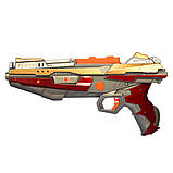 Дитячий пістолет (2 кольори, працює від додатка, підсвічування, на батарейках) 9803, фото 3