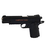 Іграшковий пістолет металевий (пластикові кульки 10шт) C10, фото 3