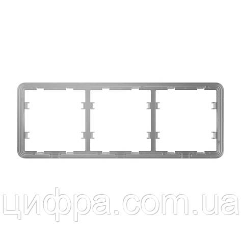 Рамка для 3-х вимикачів Ajax Frame (3 seats), фото 1