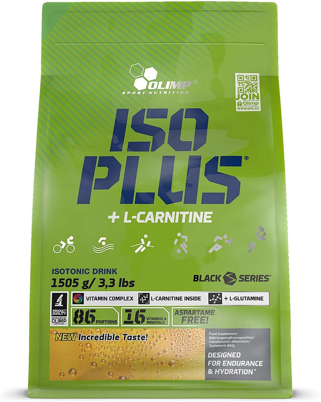 Изотоник - Енергетик Iso Plus Powder 1500 G (Lemon) — Купить Недорого ...