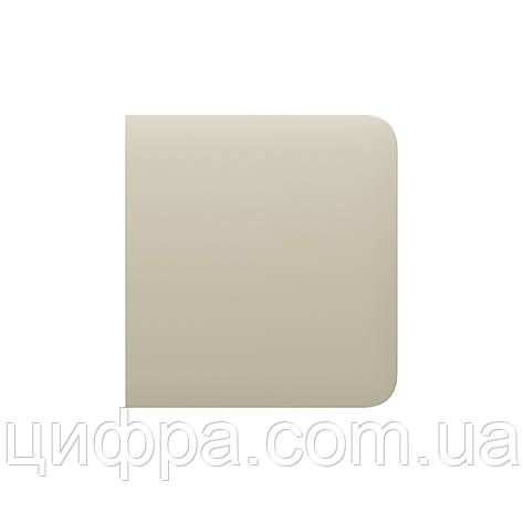Бічна кнопка для одноклавішного чи прохідного вимикача Ajax SideButton (1-gang / 2-way) ivory, фото 1