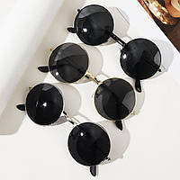 Готические стимпанк солнцезащитные очки. Унисекс. Оправа черная, серебро, золото