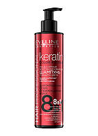 Мицеллярный шампунь Eveline Hair Professional Keratin Color & Repair Восстановление и защита цвета 400 мл