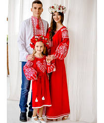 Сімейний комплект вишиванок