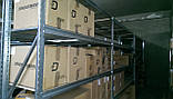 Стелаж для складу, архіву, магазину. SN п. 2000х2100х500 мм оц 4 яруси оц полиця ДСП, фото 5