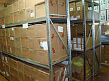 Стелаж для складу, архіву, магазину. SN п. 2000х2100х500 мм оц 4 яруси оц полиця ДСП, фото 6