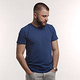 Чоловіча футболка, стрейч-кулір Base GBI біла, фото 2