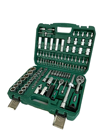 Набір інструментів TIREX 108 елементів (противоударний кейс + металеві защолки)