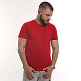 Чоловіча футболка, стрейч-кулір Base GBI сіра, фото 4