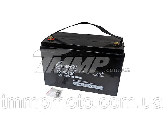 Акумулятор 12v100a.h. AGM   Vcell, фото 1