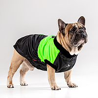 Одяг для собак жилет дощовик на флісі DRIFT для французького бульдога, мопса, бігля, спанієлю та інших