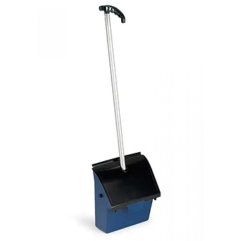 Совок з кришкою Filmop і алюмінієвої рукояткою синій