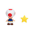 Ігрова фігурка з артикуляцією SUPER MARIO - Тоад 10 cm 40826i, фото 7