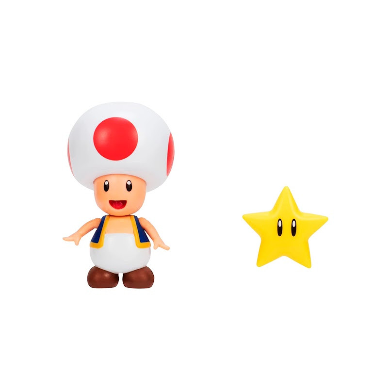 Ігрова фігурка з артикуляцією SUPER MARIO - Тоад 10 cm 40826i