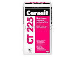 CERESIT CT-225 (біла) Шпаклівка фасадна фінішна, мішок 25кг