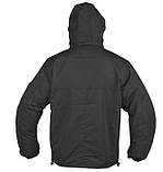 Куртка анорак вітрозахисна Mil-Tec Combat Anorak Summer чорна 10332002, фото 2
