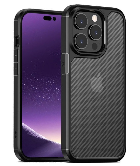 Ударостійкий карбоновий чохол iPaky для iPhone 14 Pro Max