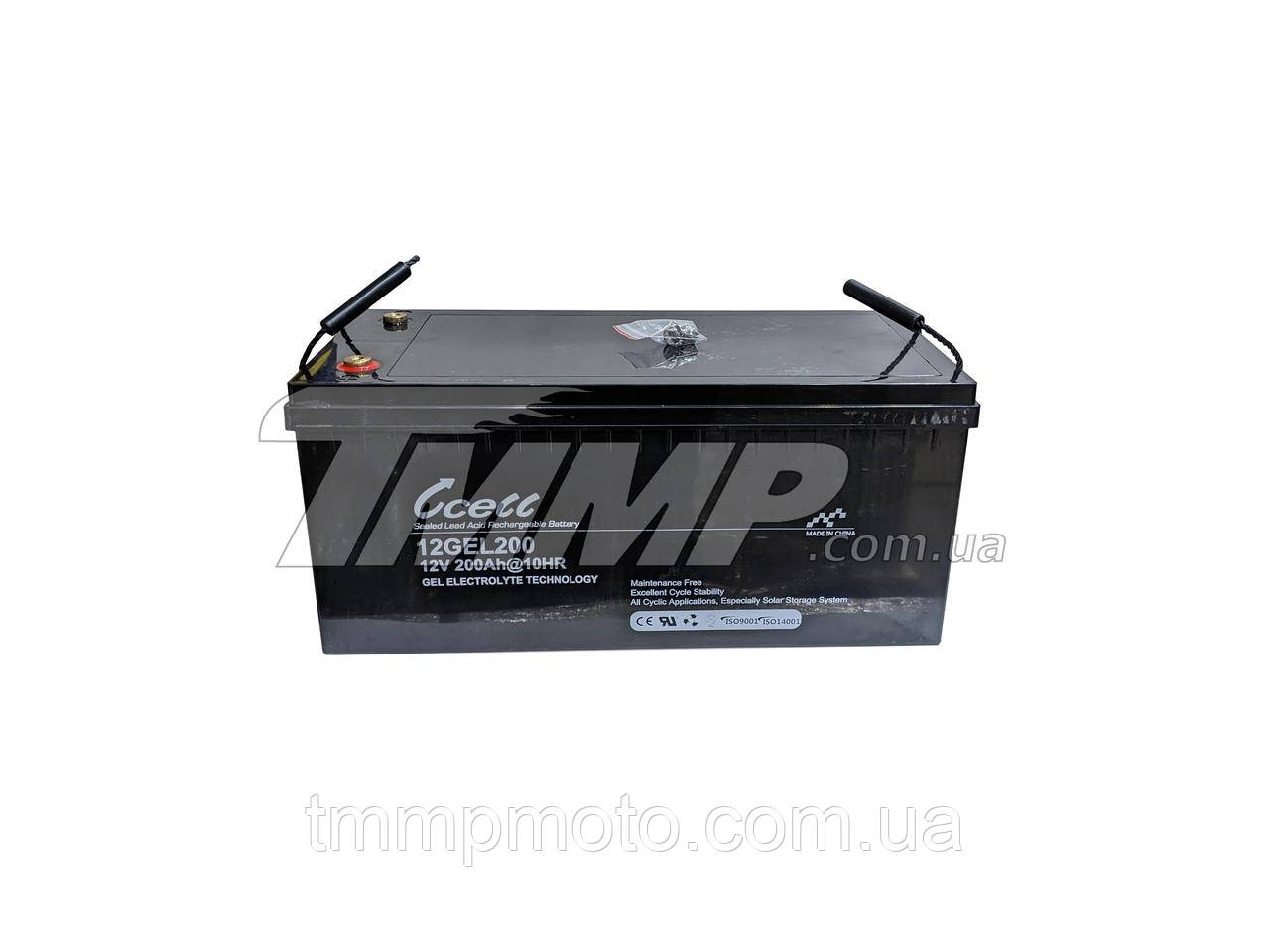 Акумулятор 12v250a.h. GEL   Vcell