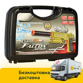 Дитячий пістолет у валізі (водні кулі, на акумуляторі, USB, окуляри, довжина 38,5см) D2B-1