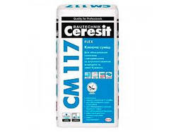 CERESIT CM-117, Клеюча суміш white, мішок 25 кг