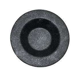 Тарілка для пасти 22 см, Чорна (Mix Posud) Blockbuster