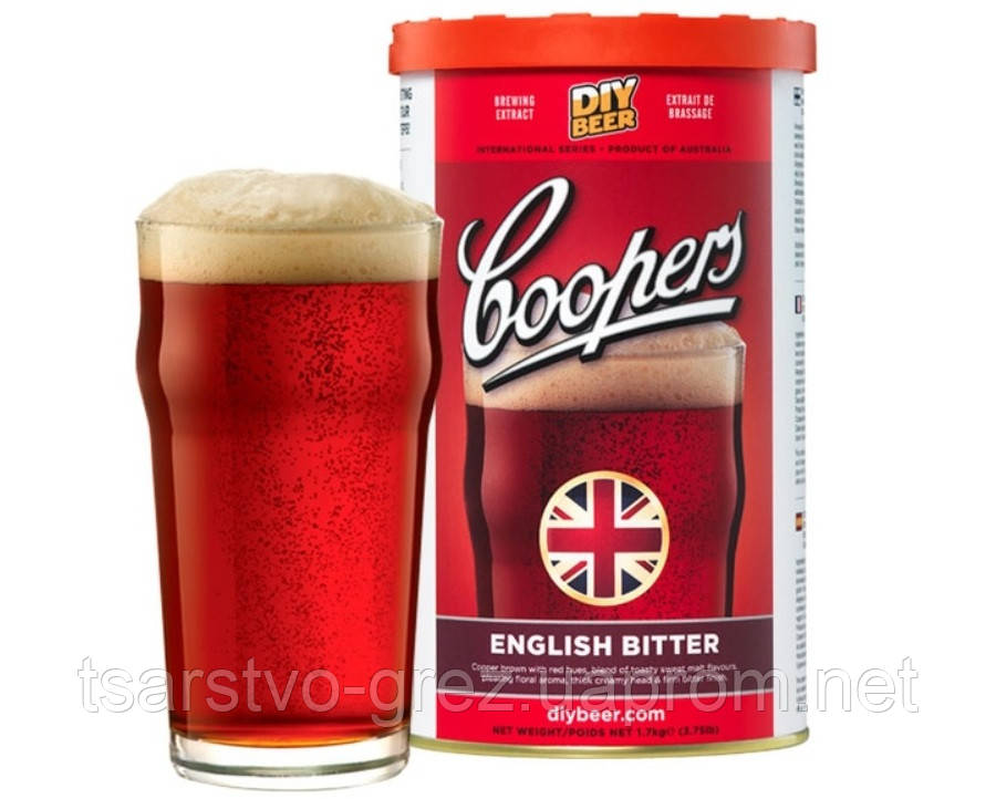 Пивний набір (екстракт) Coopers English Bitter Червоне на 23л (1921) (1 порція на 2 рази)