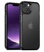 Ударостійкий карбоновий чохол iPaky для iPhone 14