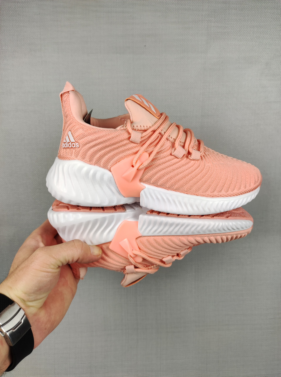 Peach adidas clearance