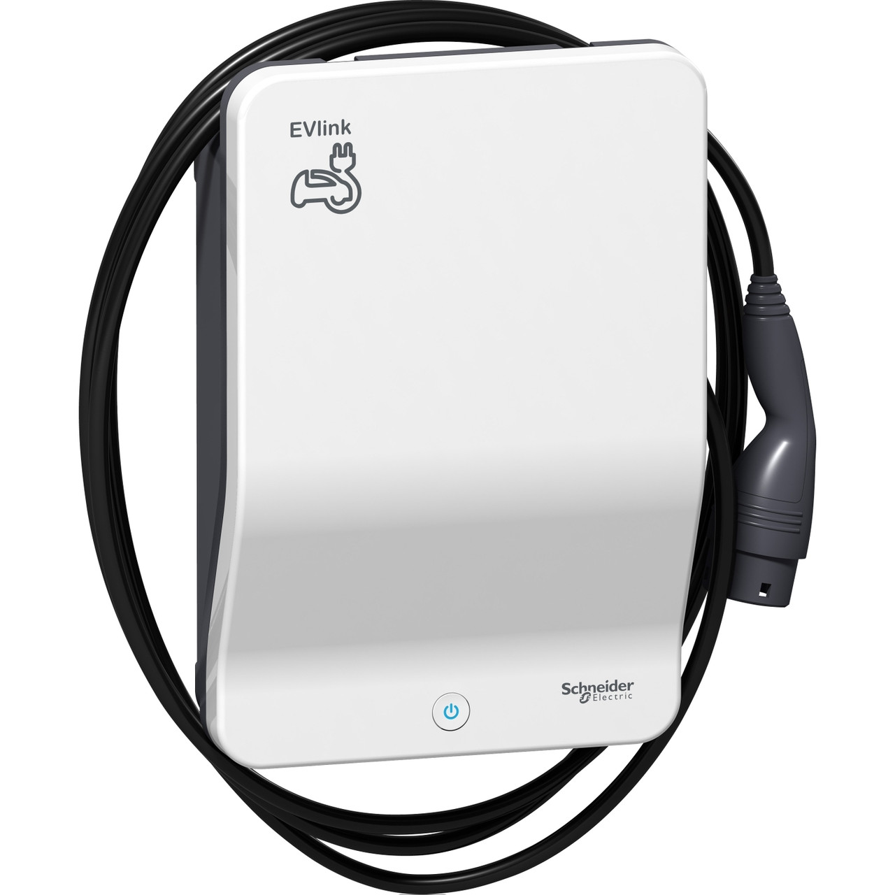 Зарядні станції  EVLINK WALLBOX 32A 1Ф з кабелем Т2