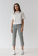 Комплект Suzie для девочки брюки и рубашка Ясмина Молочный (размеры 140, 146, 152)
