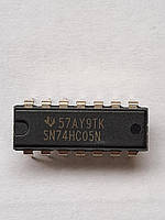 Микросхема Texas Instruments SN74HC05N