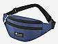 Універсальна сумка на пояс на 2 відділа / Чоловіча поясна сумка / Бананка через плече / Бананка на пояс, фото 2