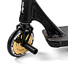 Труковий самокат Best Scooter жовтий SIMBIOTE Веном HIC система пеги алюмінієвий диск та дека колеса PU 120мм, фото 5