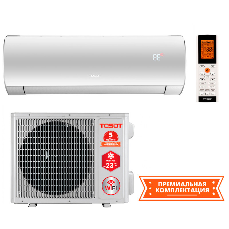 Кондиціонер Tosot Lyra Winter Inverter R32, GF-12W