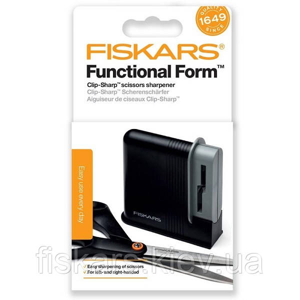 Точилка для ножиць Fiskars Functional Form Clip-Sharp (1000812)