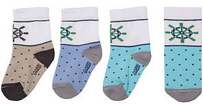 Шкарпетки дитячі демісезонні для хлопчика Gabbi NSM-14 на зріст 8-10 (упаковка 6 штук)((90014)