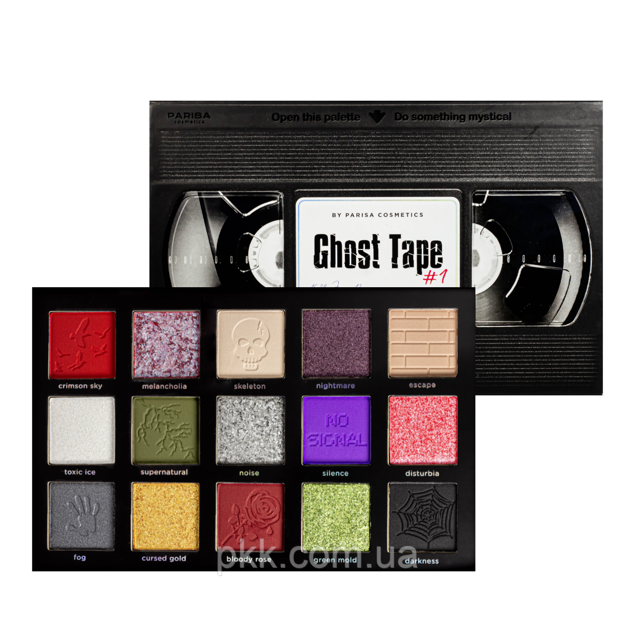 Палітра тіней для повік Parisa Cosmetics Ghost Type 15 кольорів C2315