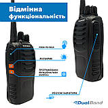 Рація Baofeng BF-888S G батарея USB комплект 5 шт+ Гарнітура та Ремінець на шию, фото 4