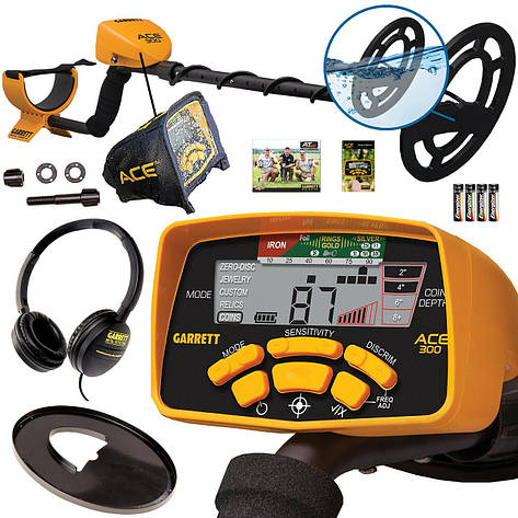Металошукач Garrett Ace 300i + Повна комплектація. Офіційна гарантія 2 роки!, фото 2