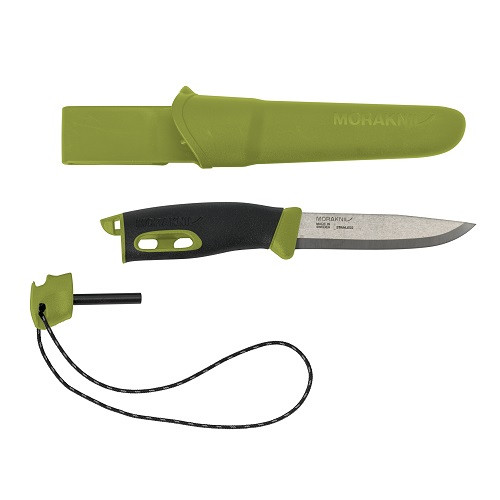 Ніж з кресалом Morakniv Companion Spark (S) Green (13570)