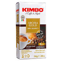 Мелена кава Kimbo Aroma Gold 100% Арабіка 250 гр