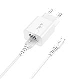 Зарядний пристрій HAVIT HV-ST900 2USB з Micro USB кабелем, фото 2