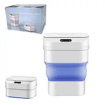 Сенсорне відро для сміття, Автоматичне складане відро, Розумний кошик для сміття, фото 3