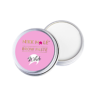 Бров паста Neon Pink brow paste Nikk Mole, 15г White