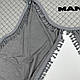 Комплект штор екошкіра "MAN" Сірий PREMIUM, фото 10