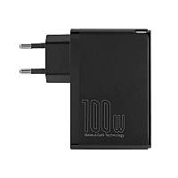 Зарядное устройство Baseus GaN2 Pro Quick Charger 2C+2U 100W EU Black (CCGAN2P-L01)