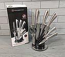 Уценка!!! Набір кухонних ножів Edenberg EB-3618 (немає ножиць і овочечистки), фото 2