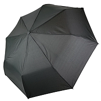 Зонт полуавтомат TheBest F708 мужской, 8 спиц, ручка прямая, Черный